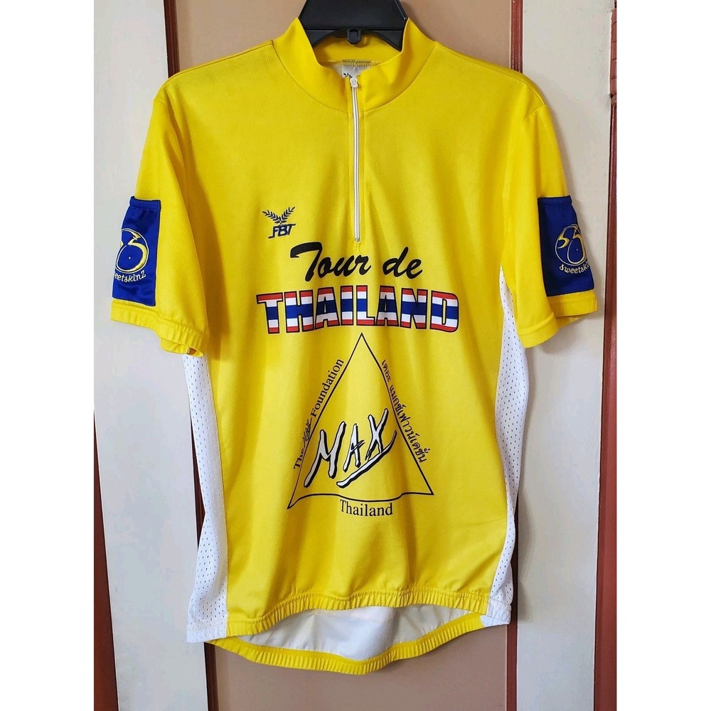 Bicycle Jerseys - Tour de Thailand Ride - NEW Custom Jerseys by FBT Size L